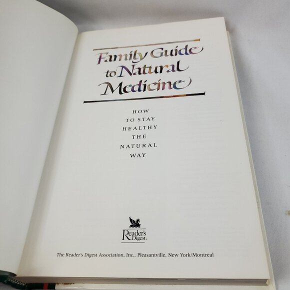 Readers Digest Family Guide to Natural Medicine Hardback Health Book - Picture 8 of 11